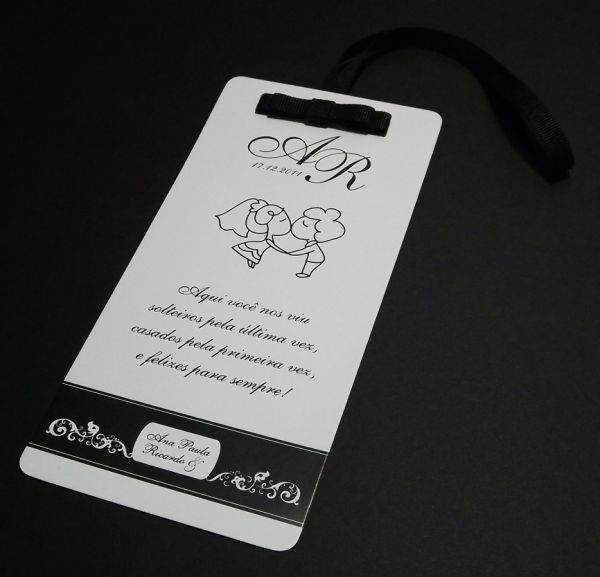 Tags para carro agradecimento (und)